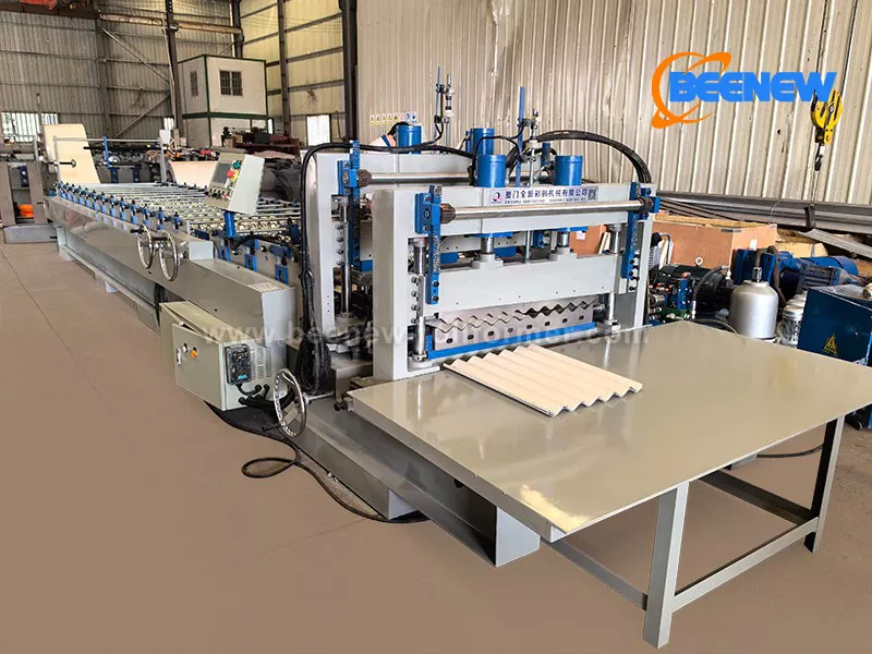 Corrugated Iron Curving Machine