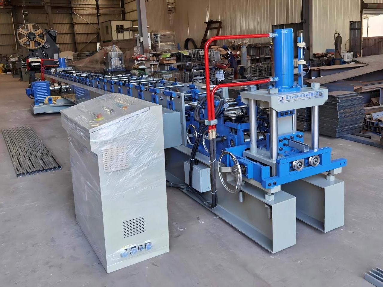 Solar bracket roll forming machine for Qatar Solar bracket roll forming machine for Qatar